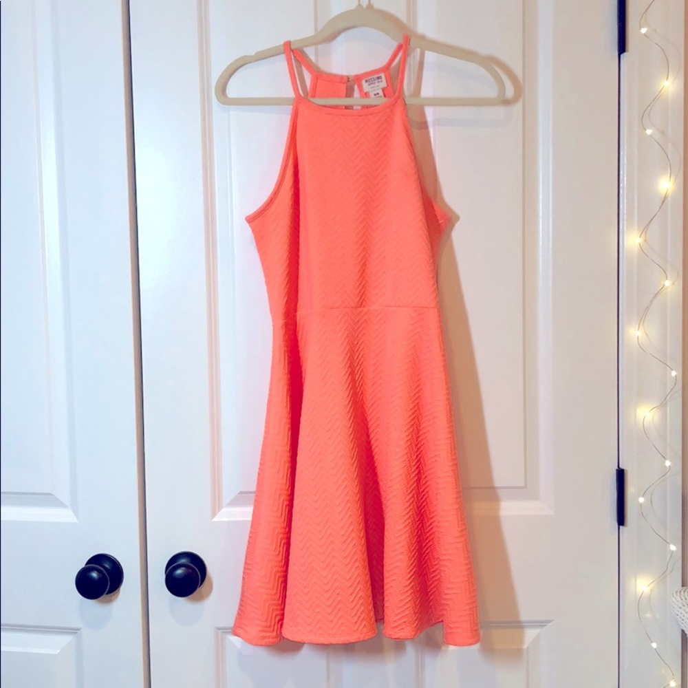 Summer Tank Dress Salmon Colored Sundress